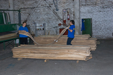 Готовий сухий шпон