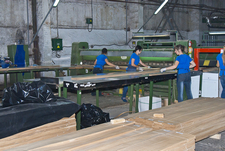 Точна обрізка шпону